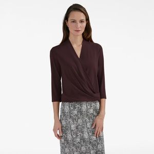 MM Lafleur Deneuve Top in Blackberry (XS)